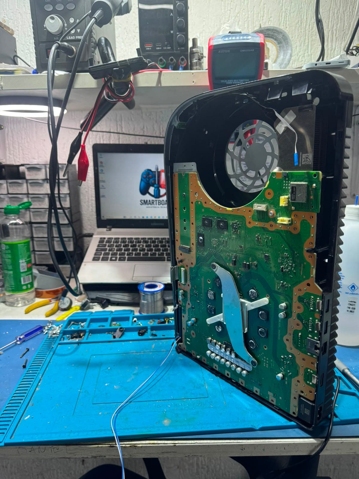 Console PS5 antes: Console ligava mas não exibia imagem na TV